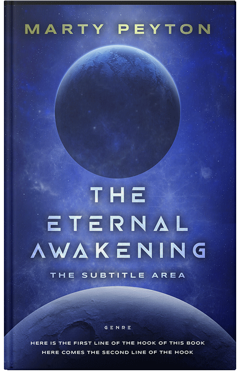 Front view of Bay Of Many #21794 - Premade Science Fiction Book Cover