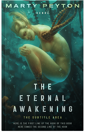 Pre Made Book Cover Gable Green