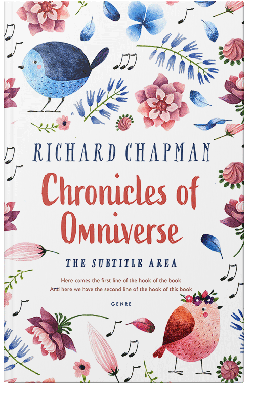 Front view of Premade Children's Book Cover - San Juan