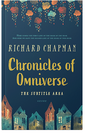 Pre Made Book Cover Elephant