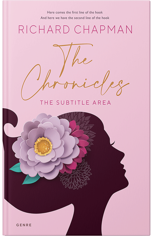 Front view of Maroon Oak #21838 - Premade Chick Lit Book Cover