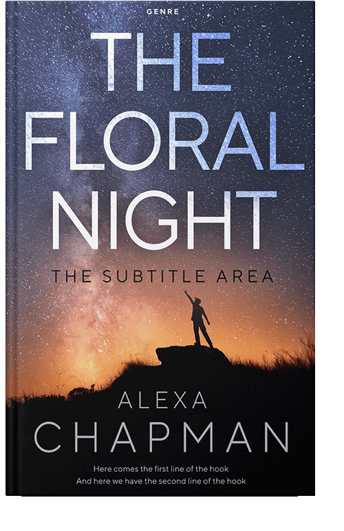 Front view of Ebony Clay #21847 - Premade Science Fiction Book Cover