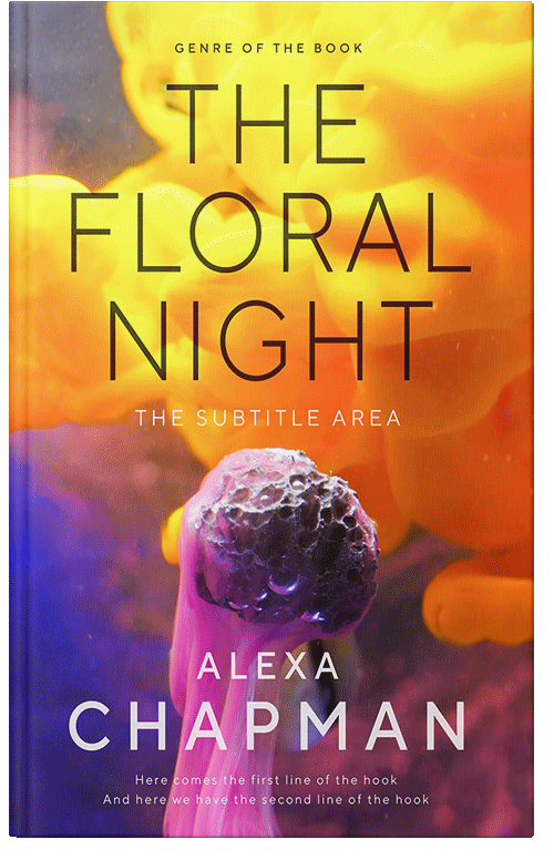 Front view of Apple Blossom #21851 - Premade Fantasy Book Cover