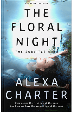 Pre Made Book Cover Swans Down