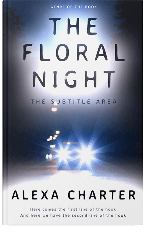 Front view of Blue Haze #21863 - Premade Mystery & Thriller & Suspense Book Cover