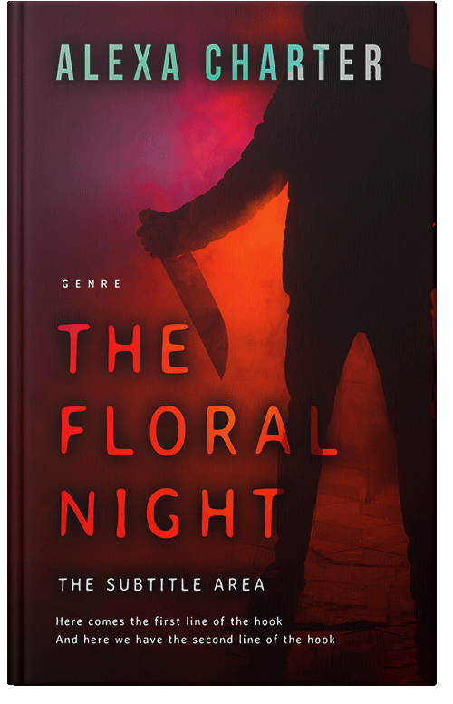 Front view of Premade Mystery & Thriller & Suspense Book Cover - Rebel