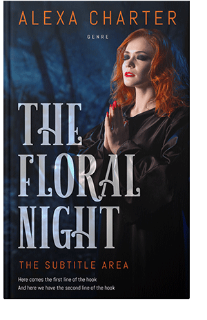 Pre Made Book Cover Silk