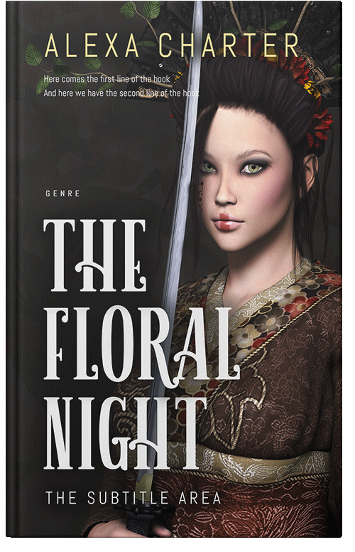Front view of Premade Fantasy Book Cover - Wafer