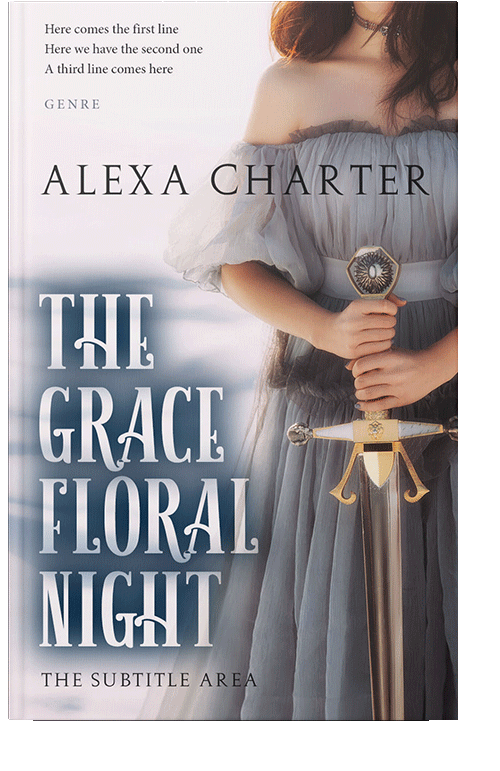 Front view of Swiss Coffee #21895 - Premade Fantasy Book Cover