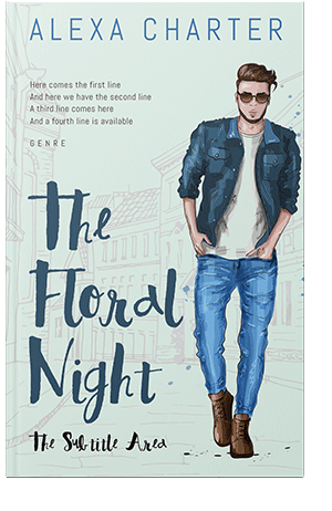 Pre Made Book Cover San Juan