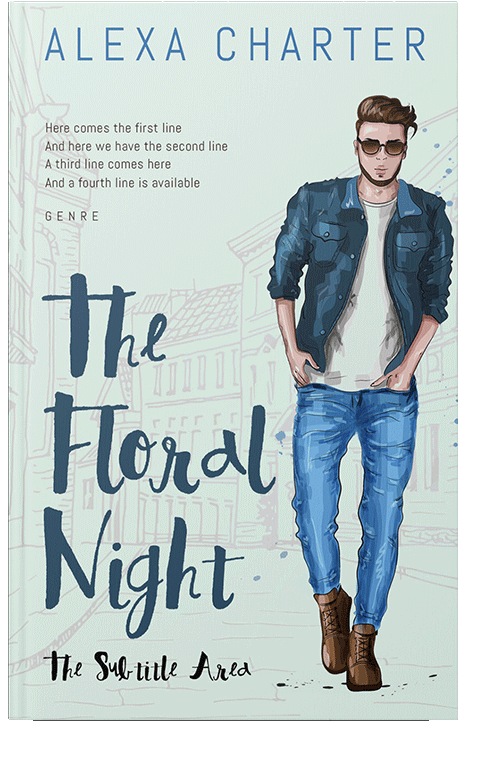 Front view of San Juan #21903 - Premade Teen & Young Adult Book Cover