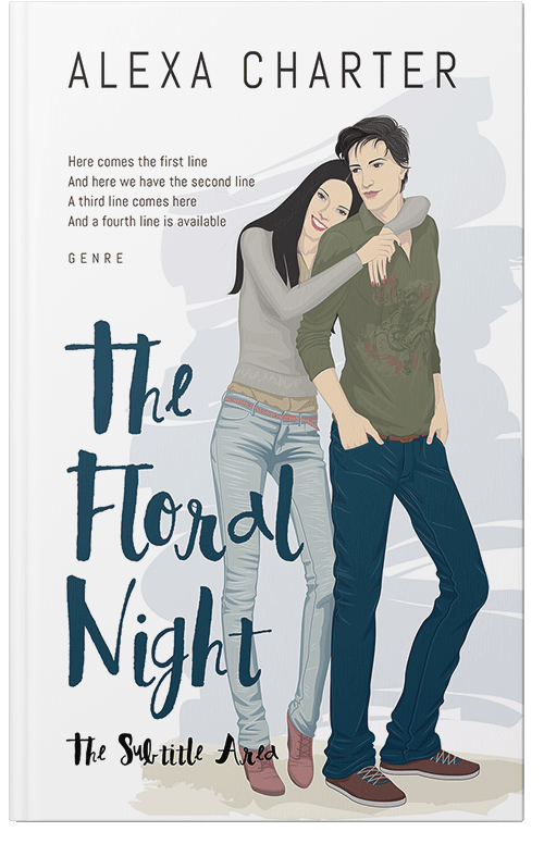 Front view of Elephant #21904 - Premade Romance Book Cover