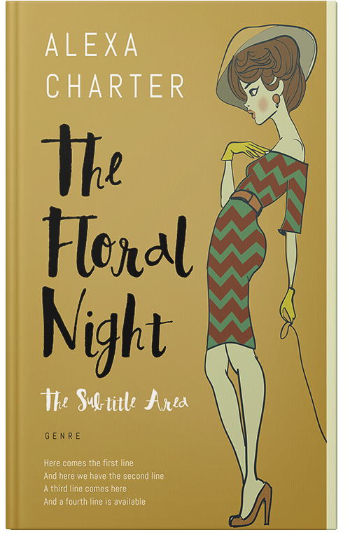 Front view of Roti #21907 - Premade Historical Book Cover