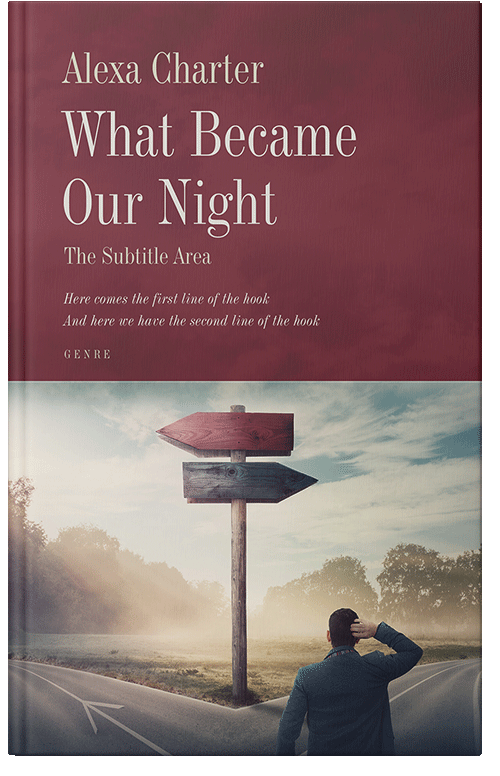 Front view of Buccaneer #21908 - Premade Self-Improvement & Self-Help Book Cover