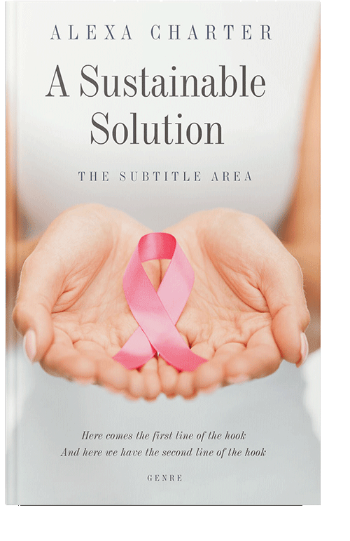 Front view of Bizarre #21921 - Premade Health & Mind & Body Book Cover