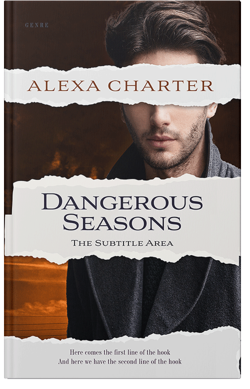 Front view of Premade Mystery & Thriller & Suspense Book Cover - Ebb