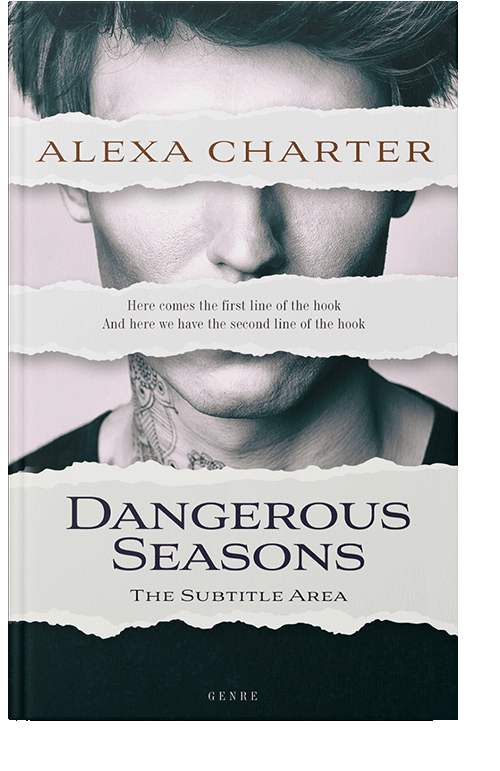 Front view of Bon Jour #21928 - Premade Mystery & Thriller & Suspense Book Cover