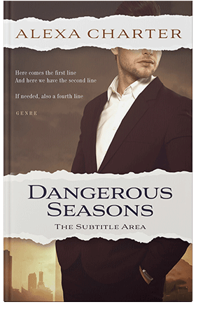 Pre Made Book Cover Pearl Bush