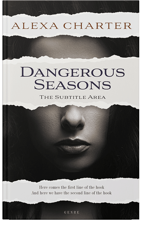 Front view of Cod Gray #21933 - Premade Mystery & Thriller & Suspense Book Cover