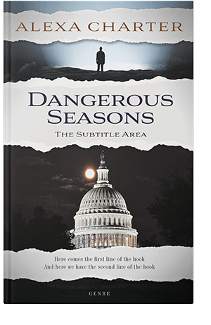 Pre Made Book Cover Iron