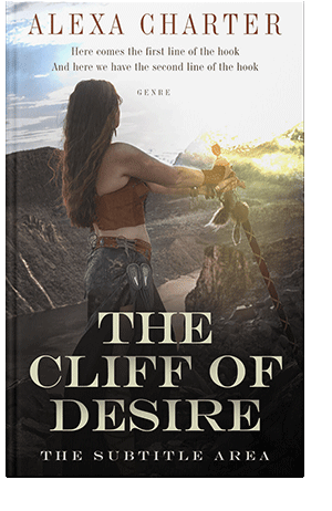 Pre Made Book Cover Moon Mist