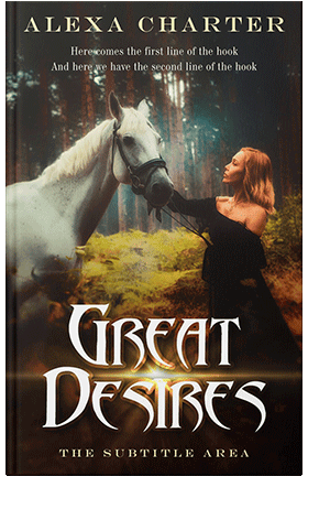 Pre Made Book Cover Oil