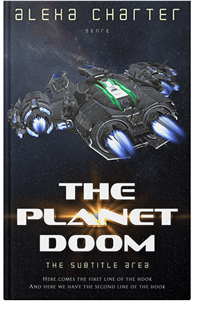 Pre Made Book Cover Shark