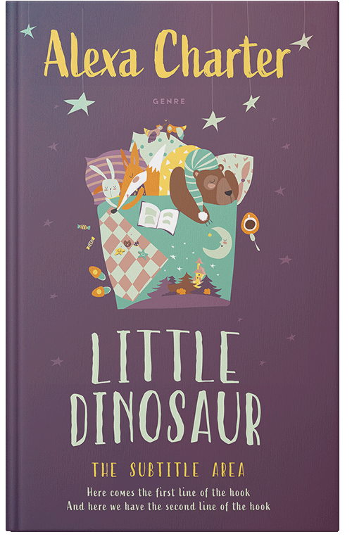 Front view of Eggplant #21968 - Premade Nature Book Cover