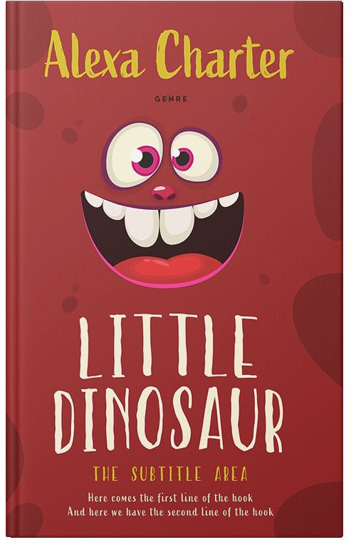 Front view of Stiletto #21970 - Premade Fantasy Book Cover