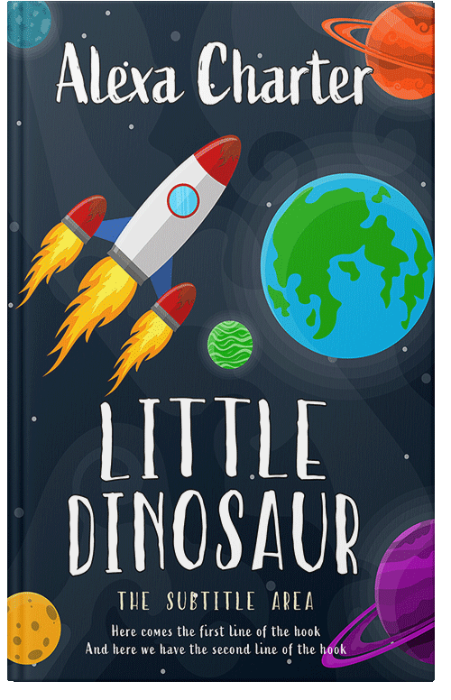 Front view of Big Stone #21975 - Premade Science Fiction Book Cover