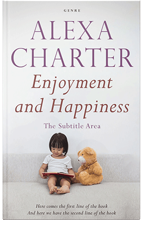 Pre Made Book Cover Bon Jour