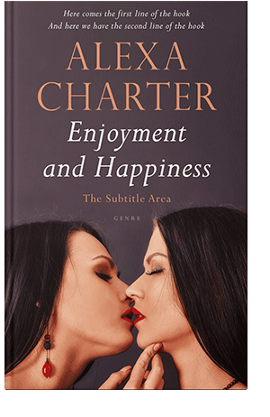 Pre Made Book Cover Woody Brown