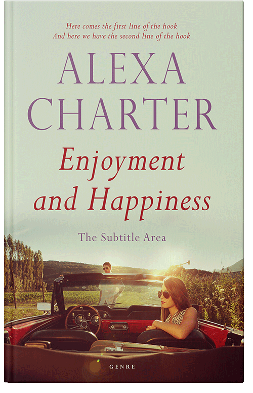 Front view of Premade Teen & Young Adult Book Cover - Buccaneer