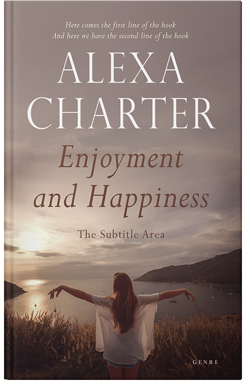 Front view of Premade Self-Improvement & Self-Help Book Cover - Squirrel