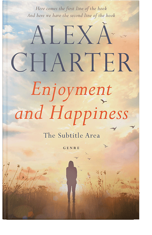 Front view of Double Spanish White #21999 - Premade Health & Mind & Body Book Cover | BookCoverZone