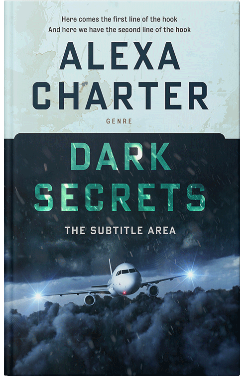 Front view of Premade Action & Adventure Book Cover - Big Stone