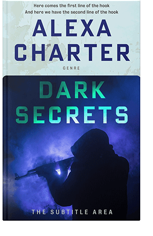 Pre Made Book Cover Downriver