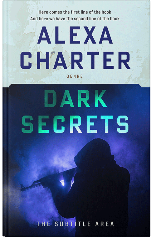 Front view of Downriver #22013 - Premade Mystery & Thriller & Suspense Book Cover