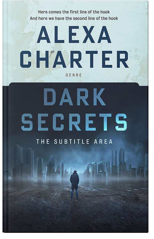 Front view of Premade Apocalyptica Book Cover - Botticelli