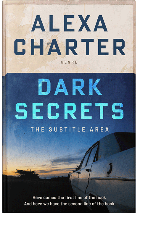 Front view of Bone #22015 - Premade Mystery & Thriller & Suspense Book Cover | BookCoverZone