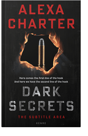 Pre Made Book Cover Cod Gray