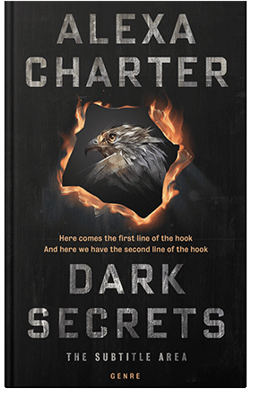 Pre Made Book Cover Cod Gray