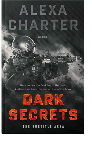 Pre Made Book Cover Outer Space