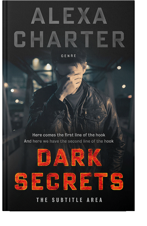 Front view of Woodsmoke #22026 - Premade Mystery & Thriller & Suspense Book Cover