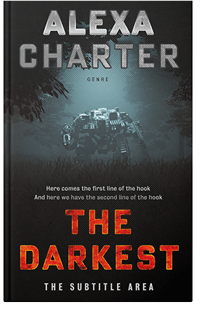 Pre Made Book Cover Shark