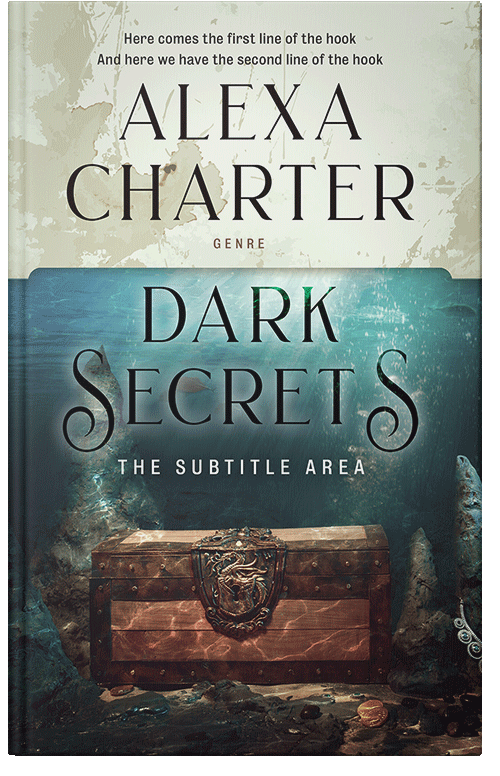 Front view of Moon Mist #22036 - Premade Fantasy Book Cover