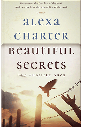 Related Premade Book Cover: Ecru White #22043