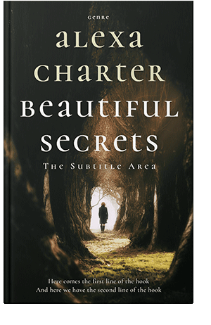 Pre Made Book Cover Hunter Green