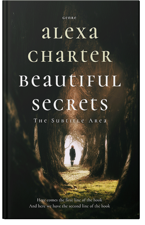 Front view of Hunter Green #22046 - Premade Mystery & Thriller & Suspense Book Cover