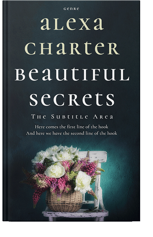 Front view of Aztec #22047 - Premade Literary Fiction Book Cover